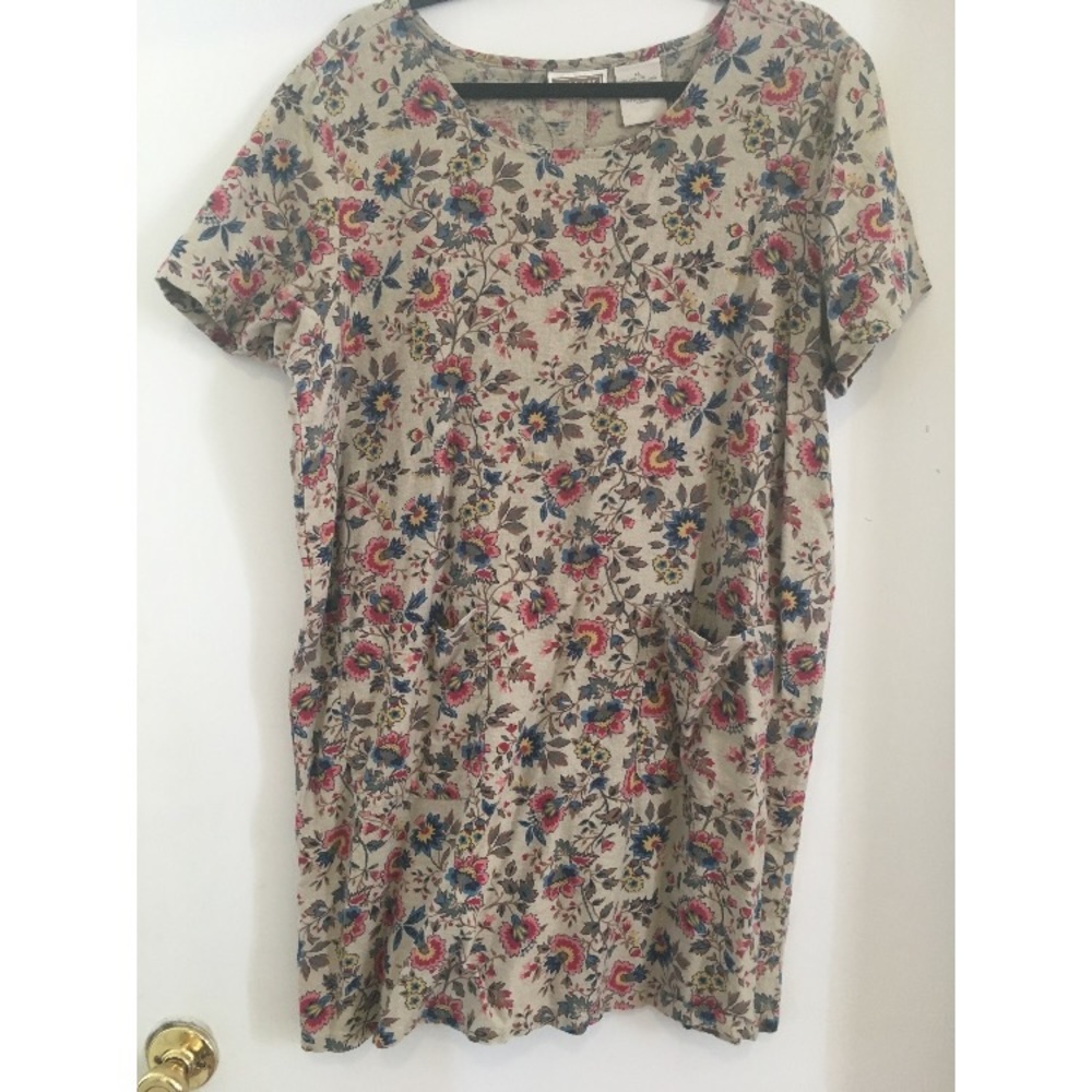 Floral T-shirt Dress